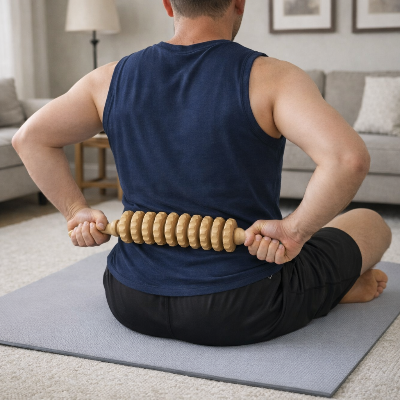 auto massage dos avec foam roller