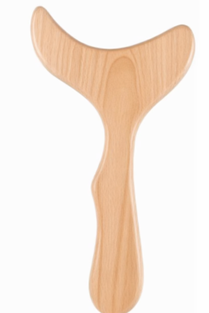 Outil de massage | Bois Naturel Sculptant