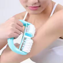 massage bras avec masseur anticellulite bleu