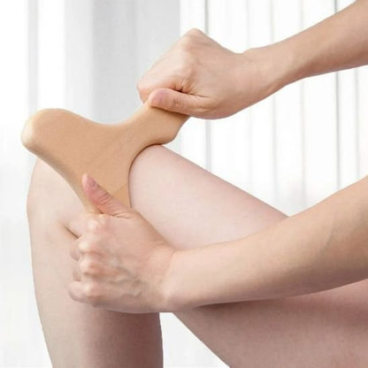 Outil de massage | Bois Naturel Sculptant