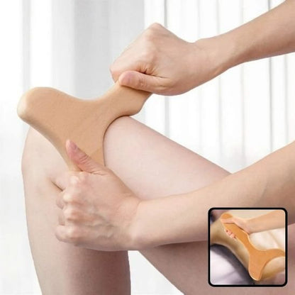Outil de massage | Bois Naturel Sculptant