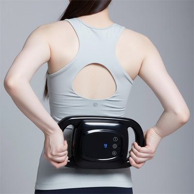 recupération profonde lombaire avec pistolet massage
