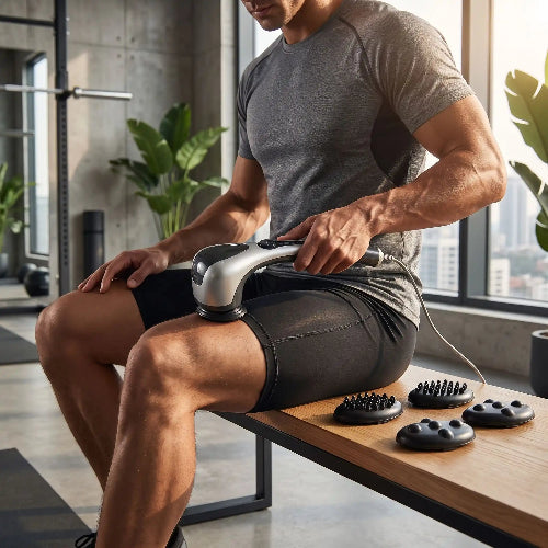recuperation fitness avec massage dos appareil
