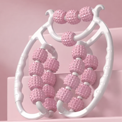 rouleaux de massage rose