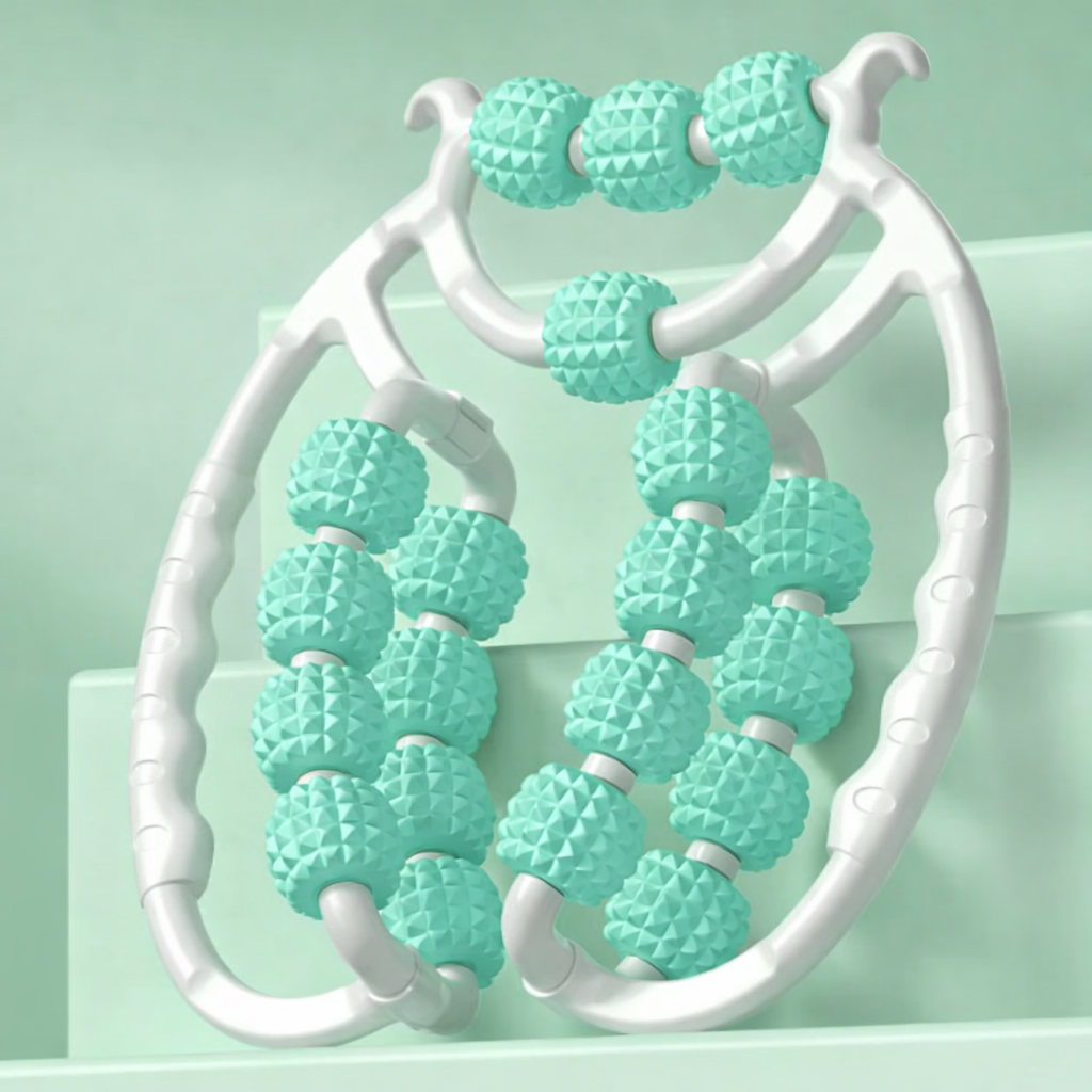 rouleaux de massage vert