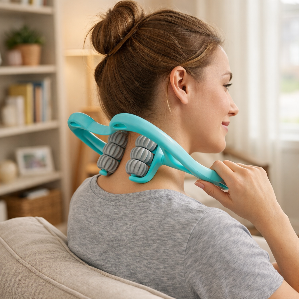 usage confortable rouleaux de massage