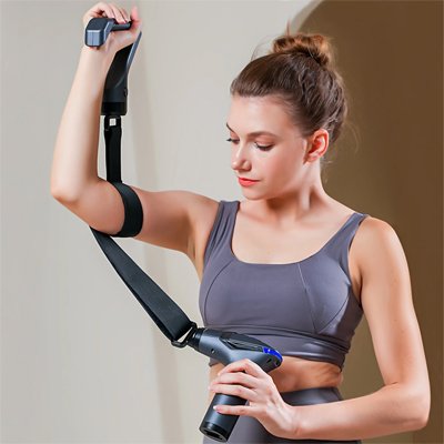 usage sangle pistolet de massage