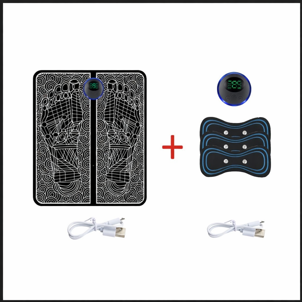 variant 3 tapis pour massage des pieds